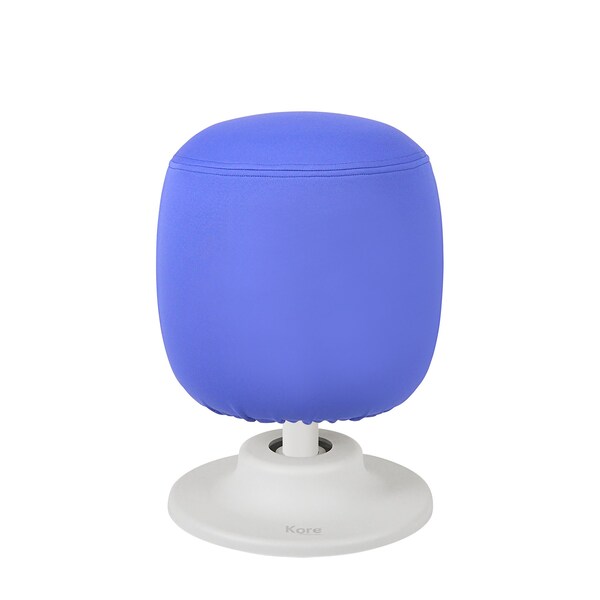Kore Design Kids Adjustable Pivot Stool, Tall, 16.5in. to 21in., Blue - KDAP-2524WH