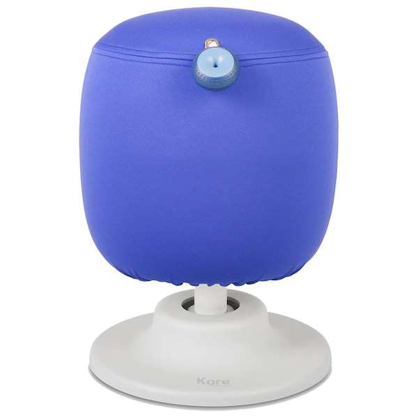 Kore Design Kids Adjustable Pivot Stool, Tall, 16.5in. to 21in., Blue - KDAP-2524WH