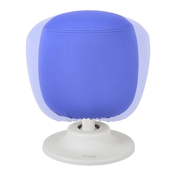Kore Design Kids Adjustable Pivot Stool, Tall, 16.5in. to 21in., Blue - KDAP-2524WH