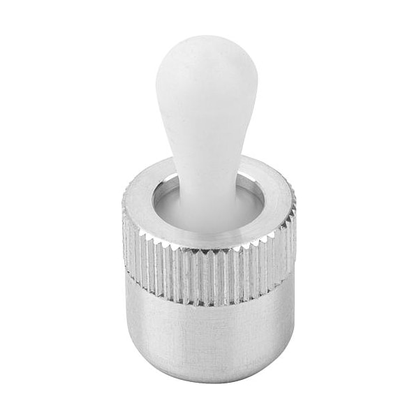 Kipp Lateral Spring Plunger, Spring Force Without Seal D=16, D2= 16, L1=16, 7, Aluminum, Pin: Plastic - K0368.71104