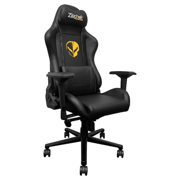 Dreamseat Xpression Pro Gaming Chair with Corvette Jake Symbol Yellow Logo - XZXPPRO032-PSGMC61105A
