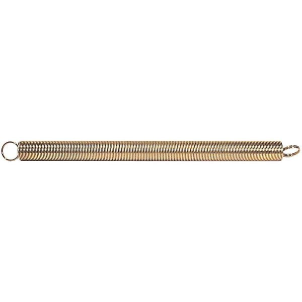 Zoro Select Tension Spring, Zinc Plated, 1 ft. 4 in. L - 5RLT9