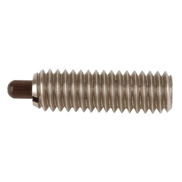Te-Co Spring Plunger, Hvy, SS, 1/4-20x3/4 L, PK5 - 5322801