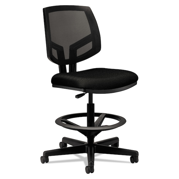 Hon Black 28" L 49.88" H, Height Adjustable, Fabric Seat, Volt 5710 Series - H5715.GA10.T