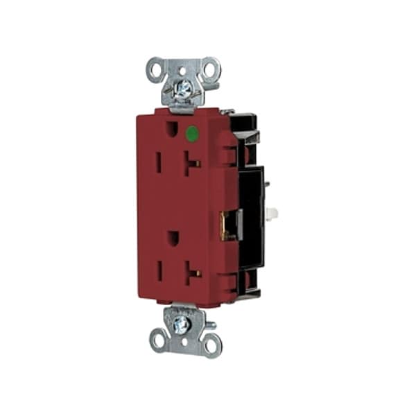 Hubbell Receptacle, 1 hp, 125V AC, NEMA 5-20R - HBL2182STR