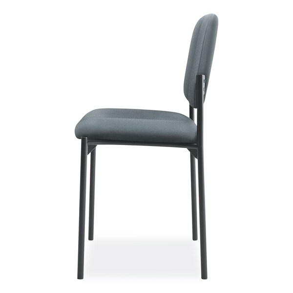 Hon Basyx Scatter Stacking Guest Chair, 21-1/4 in W 21" L 32-3/4" H, Armless, Fabric Seat - VL606VA19