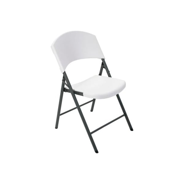 Lifetime Lifetime Durastyle Folding Chair, White Granite, Pack of 4 - 42810