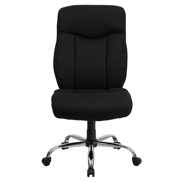 Flash Furniture Executive Chair, Black Seat, Fabric Back - GO-1235-BK-FAB-GG