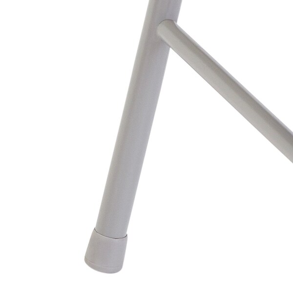 National Public Seating Commercialine Folding Chair, Vnyl, Gry, PK4 - 952