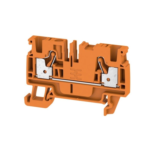 Weidmuller Terminal Block Clamp 2 Poles 32A 4Mm   Orange - 2051230000