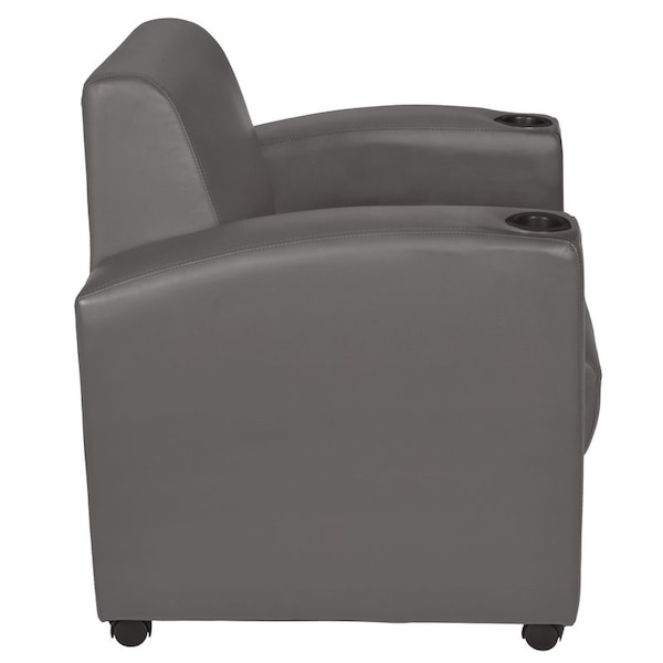Regency Armchairs, 31 W 29 L 33 H, Vinyl Seat - 7701GY