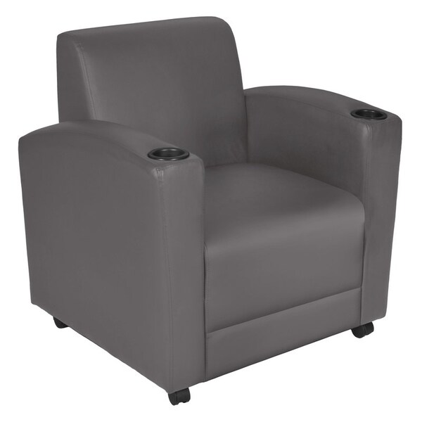 Regency Armchairs, 31 W 29 L 33 H, Vinyl Seat - 7701GY