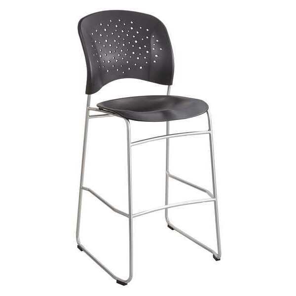 Safco Bistro Chair, Black Back, 19-3/4 in W 23-1/2" L 47-1/2" H - 6806BL
