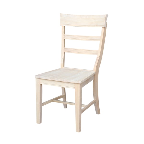 International Concepts Set of 2 Hammerty Chairs, Unfinished - C-36P