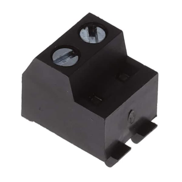 Fci Pluggable Terminal Blocks Ty -5.0- 2P Black   - Trivalence-Cr Zinc B/M Clamp Ni Plated Wire Guard - TY02010000J0G