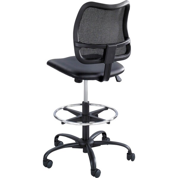Safco CHAIR, EXTENDED HT VIN, BK - SAF3395BV