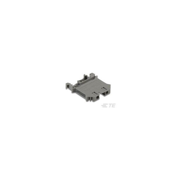 Te Connectivity Din Rail Terminal Blocks 4Mm2, 1 In 1 Out Screw Terminal Block - 2271680-5
