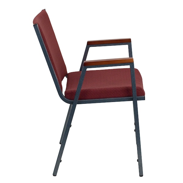 Flash Furniture Fabric Stack Armchair, Burgundy - XU-60154-BY-GG