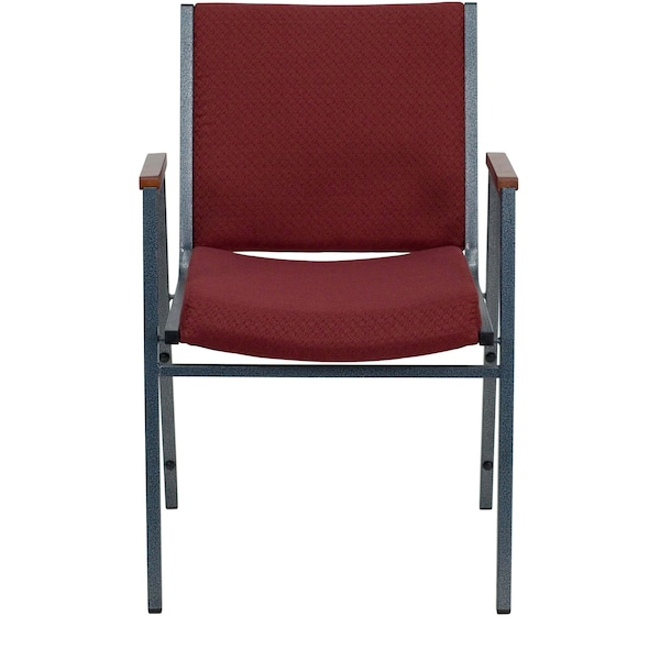 Flash Furniture Fabric Stack Armchair, Burgundy - XU-60154-BY-GG
