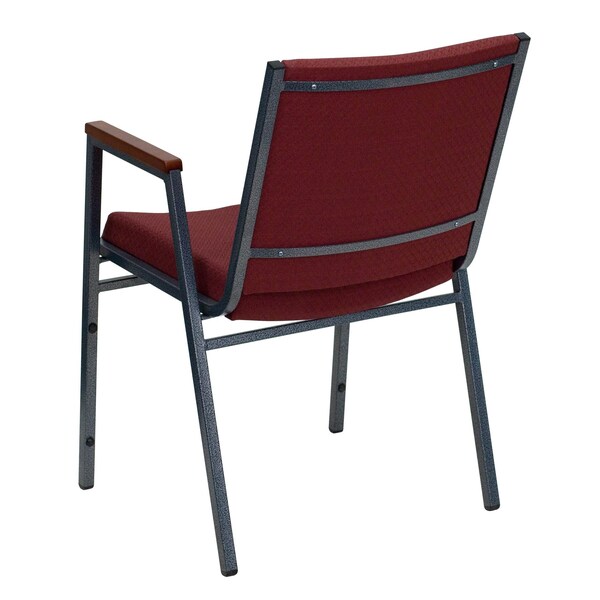Flash Furniture Fabric Stack Armchair, Burgundy - XU-60154-BY-GG