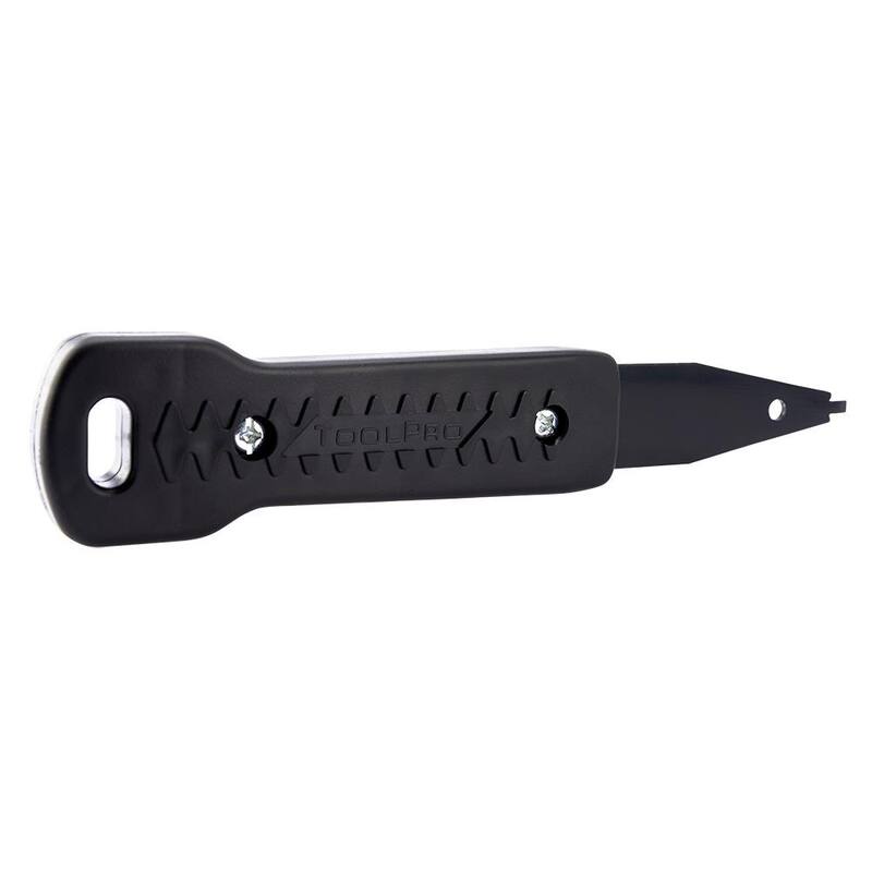 ToolPro Tungsten Carbide Cement and Backerboard Scoring Knife with 3 Carbide Tips - TP02300