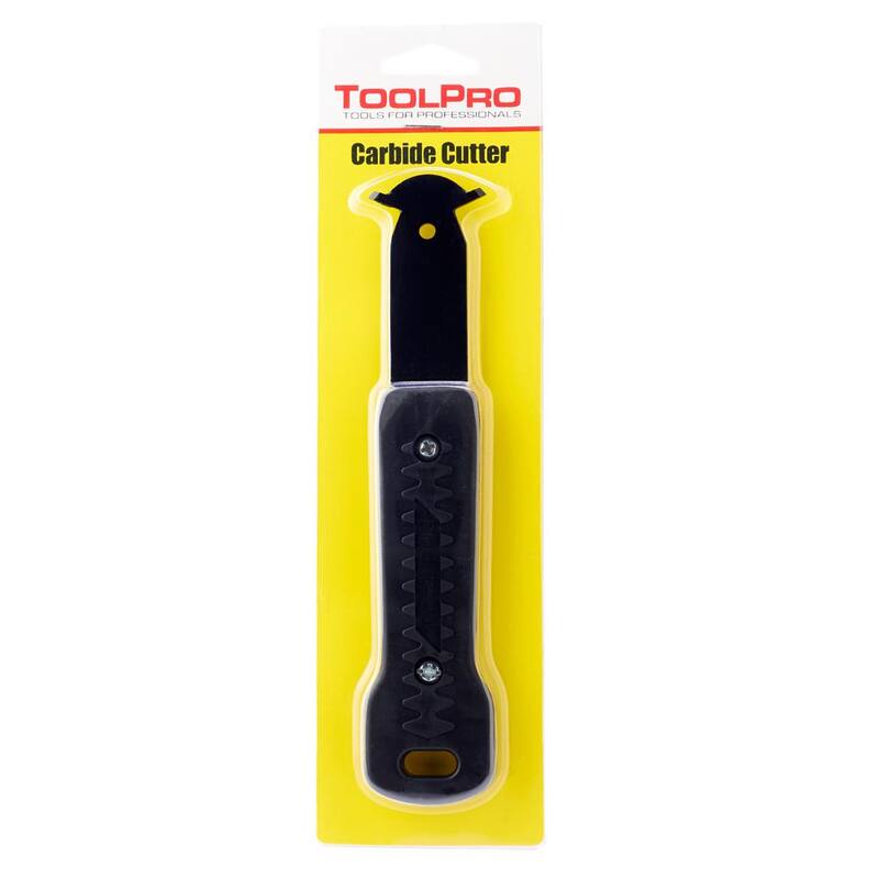 ToolPro Tungsten Carbide Cement and Backerboard Scoring Knife with 3 Carbide Tips - TP02300