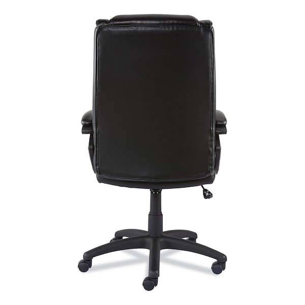 Alera Brosna Mid-Back Task Chair, Up to 250 lb, 18.15" to 21.77 Seat Height, Black Seat/Back, Black Base - ALEBRN42B19