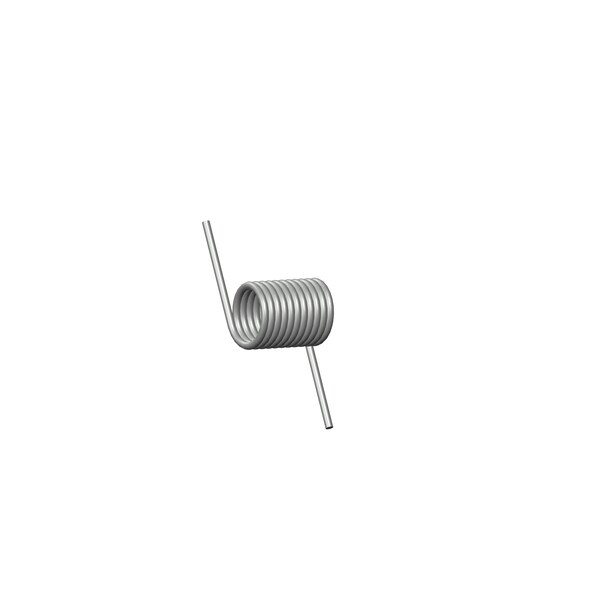 Approved Vendor Torsion Spring, O=.302, W=.034 R - G809973458