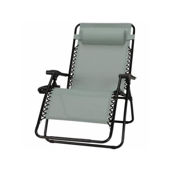 Woodard Sunny Isles Coated Steel Frame Zero Gravity Chair, Seafoam Green - Extra Large - 270121