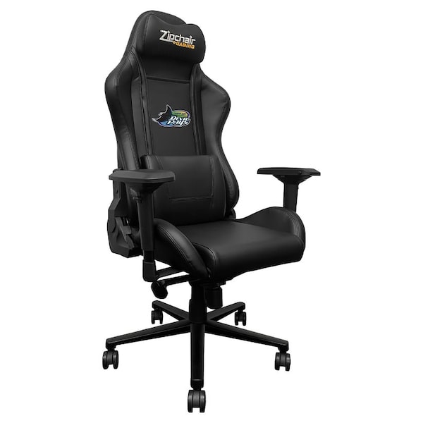 Dreamseat Xpression Pro Gaming Chair with Tampa Bay Rays Cooperstown Primary Logo - XZXPPRO032-PSCOOP0105A