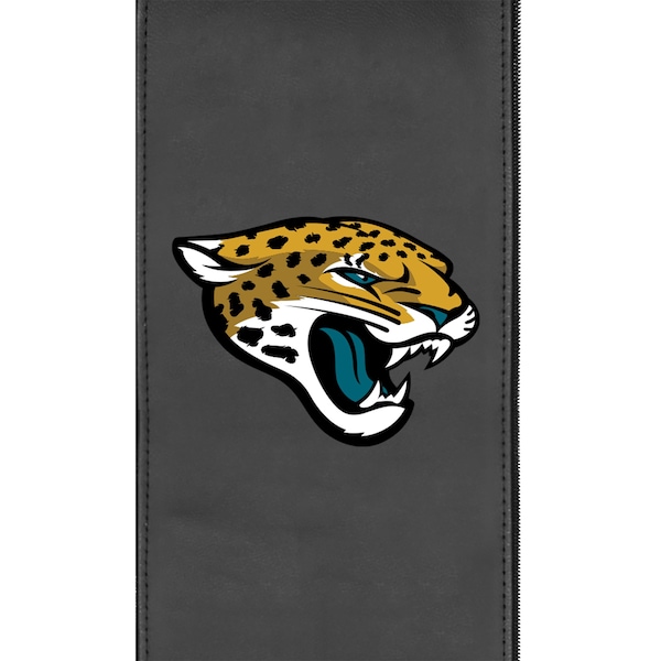 Dreamseat Curve Task Chair with Jacksonville Jaguars Primary Logo - XZOCCURVE-PSNFL20085