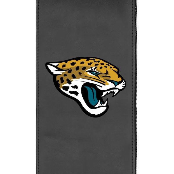 Dreamseat Curve Task Chair with Jacksonville Jaguars Primary Logo - XZOCCURVE-PSNFL20085