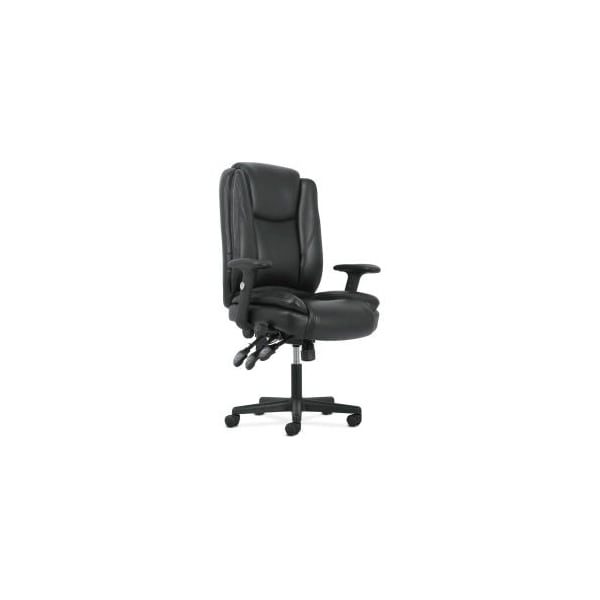 Ofm. HON Sadie High-Back Leather Office Chair - Ergonomic Adjustable - Lumbar Support - BSXVST331