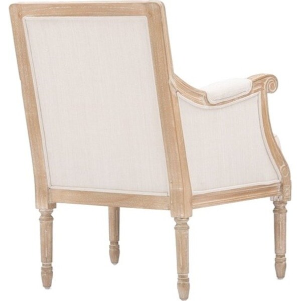 Baxton Studio Light Beige 25.4 in W Cotton Seat - 112-6024