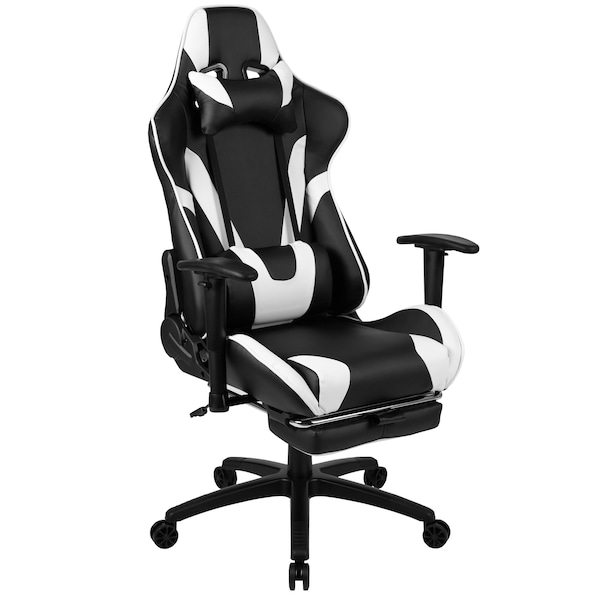 Flash Furniture Black Reclining Gaming Chair with Footrest - CH-187230-BK-GG