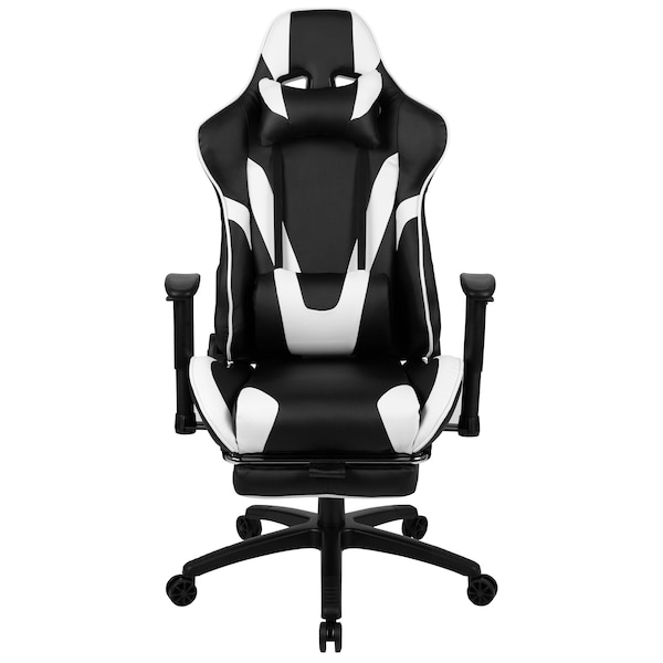 Flash Furniture Black Reclining Gaming Chair with Footrest - CH-187230-BK-GG