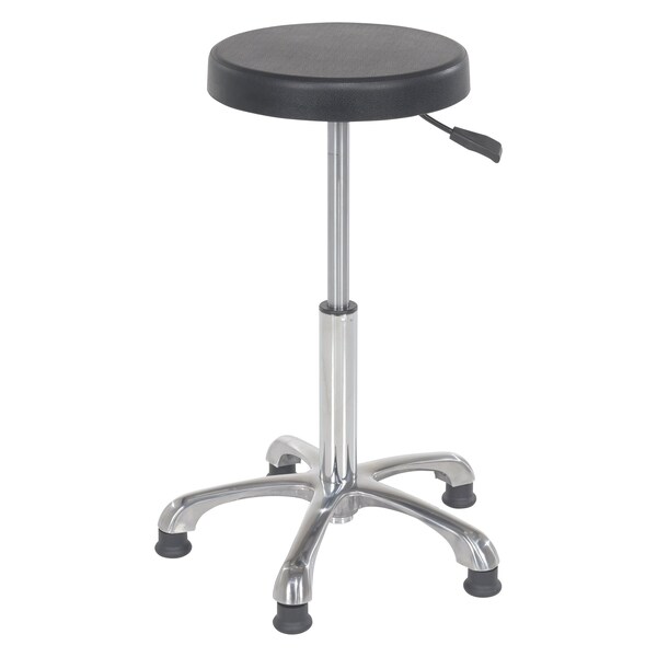Vestil Ergonomic Work Chair, Adj. Height Stool 19 In - 27 In. - ESE-WS-1927