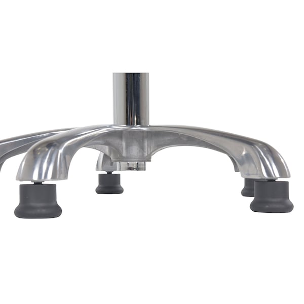Vestil Ergonomic Work Chair, Adj. Height Stool 19 In - 27 In. - ESE-WS-1927