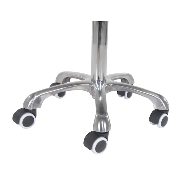Vestil Ergonomic Work Chair, Adj. Height Stool 19 In - 27 In. - ESE-WS-1927