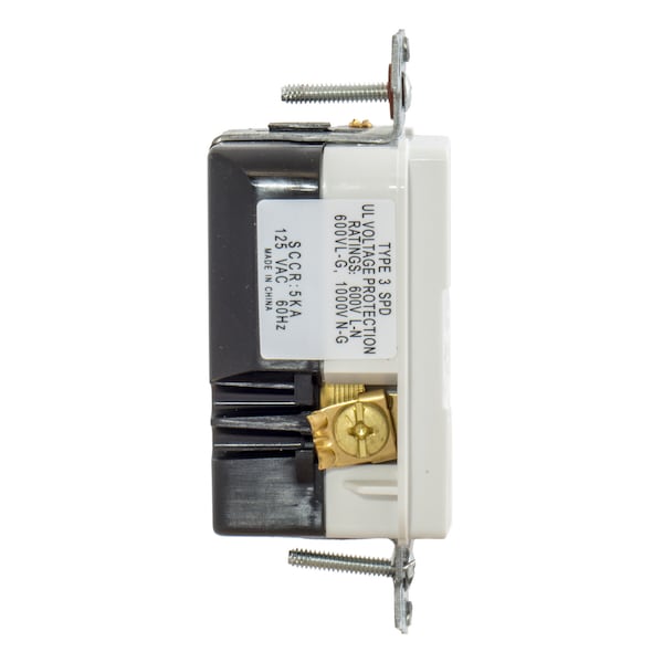 Hubbell Wiring Device-Kellems Surge Protection Receptacles HBL5260WSA - HBL5260WSA