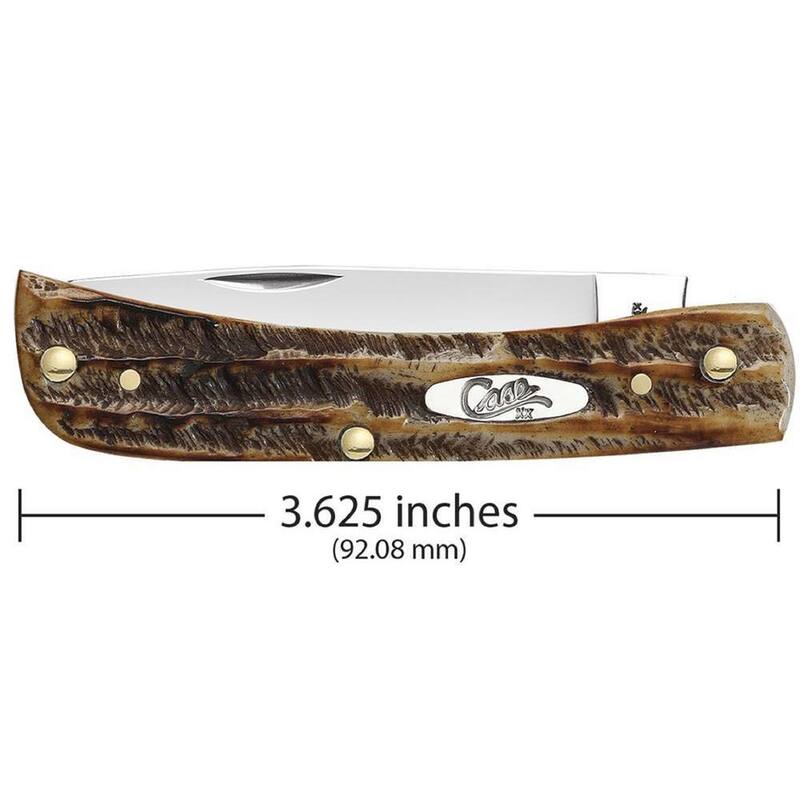 W.R. Case and Sons Cutlery Co. Case 6.5 BoneStag - Sod Buster Jr - FI65310