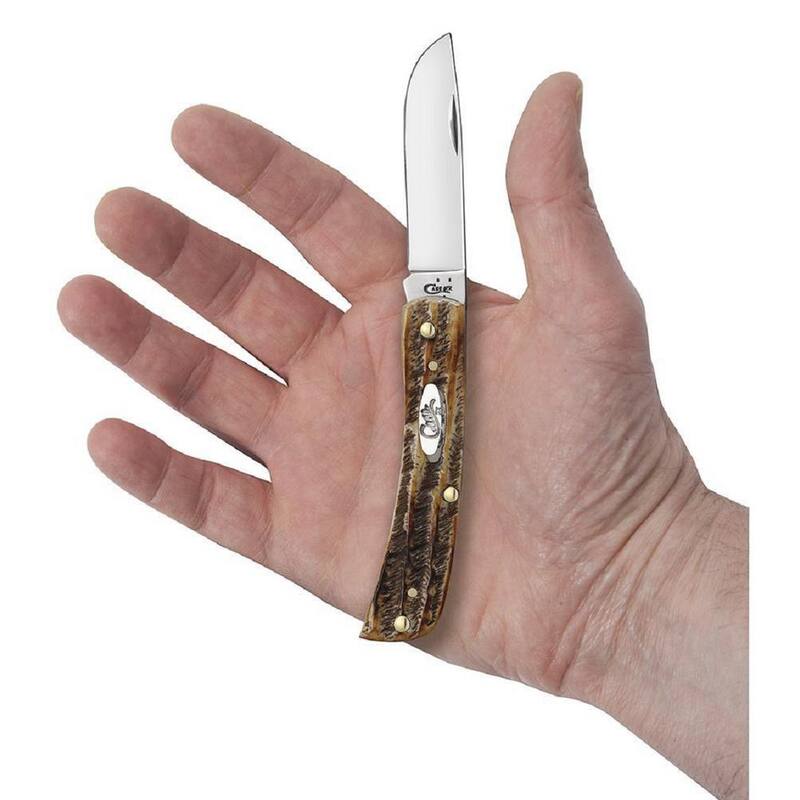 W.R. Case and Sons Cutlery Co. Case 6.5 BoneStag - Sod Buster Jr - FI65310