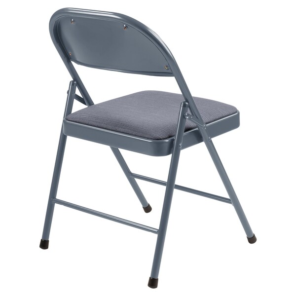 Commercialine Fabric Padded Folding Chair, Star Trail Blue, PK4 - 974
