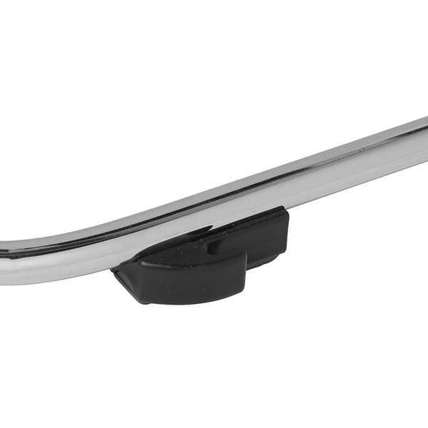 National Public Seating Stacking Chair, Vinyl, 30-3/4in H, Chrome - 8710-11-10