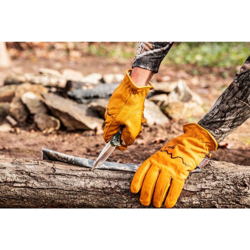Crescent 3.25 in. Drop Point Blade Everyday Carry Knife with Camo Composite Handle - CPK325CC