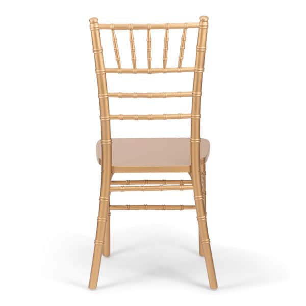 Atlas Commercial Products Wood Chiavari Chair, Gold - WCC4GD