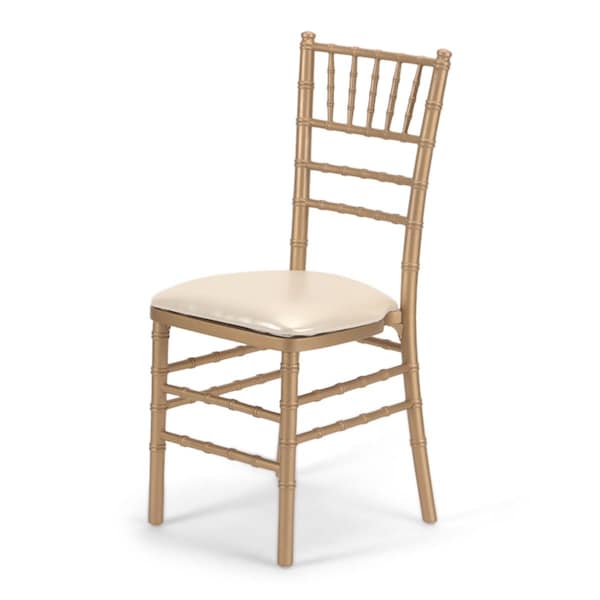 Atlas Commercial Products Wood Chiavari Chair, Gold - WCC4GD