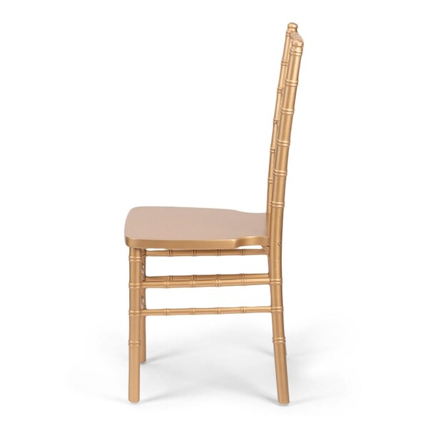 Atlas Commercial Products Wood Chiavari Chair, Gold - WCC4GD