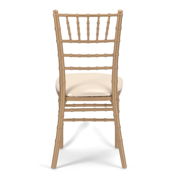 Atlas Commercial Products Wood Chiavari Chair, Gold - WCC4GD