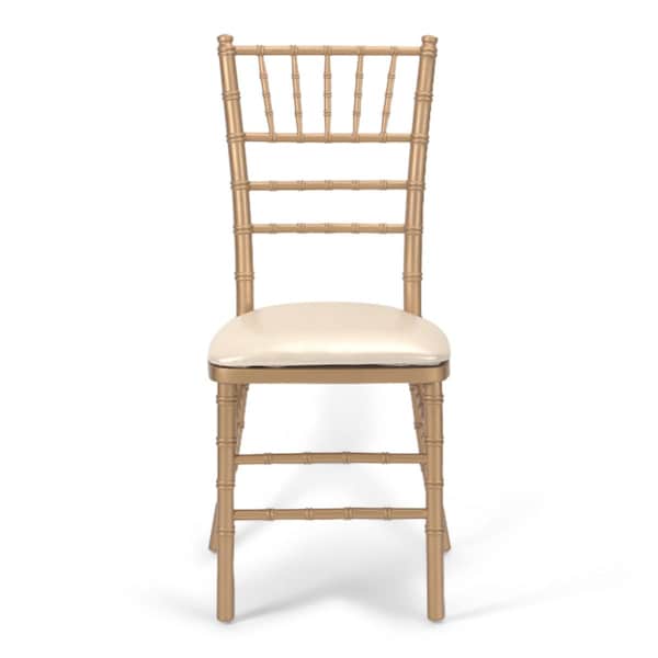 Atlas Commercial Products Wood Chiavari Chair, Gold - WCC4GD